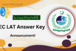 HEC LAT Answer Key 09 November 2025 | www.hec.gov.pk